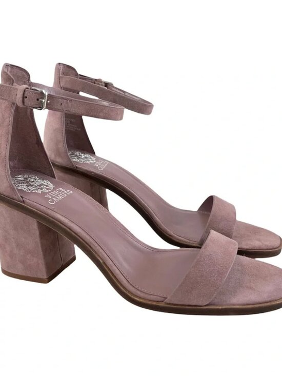 Vince Camuto Shoes - Vince Camuto Kreestey Ankle Strap Sandals Mauve Size 7.5